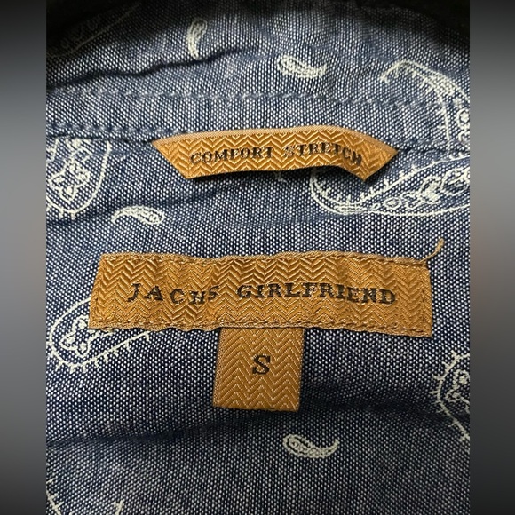 JACHS Girlfriend Flannel Button Down Shirt Size Small - Picture 4 of 8